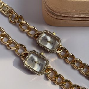 ساعت مجلسی بند کارتیر زنانه