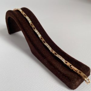 دستبند زنانه ژوپینگ نگین دار