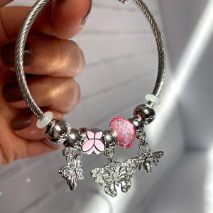 دستبند پاندورا نقره ای