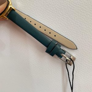 ساعت مچی زنانه BOLUN مدل مربعی با بند چرمی رنگ کله غازی